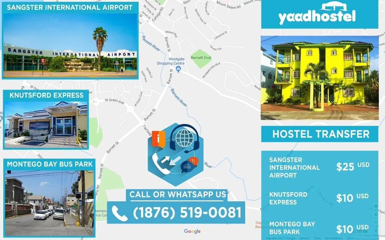 Yaad Hostel Montego Bay Jamajka